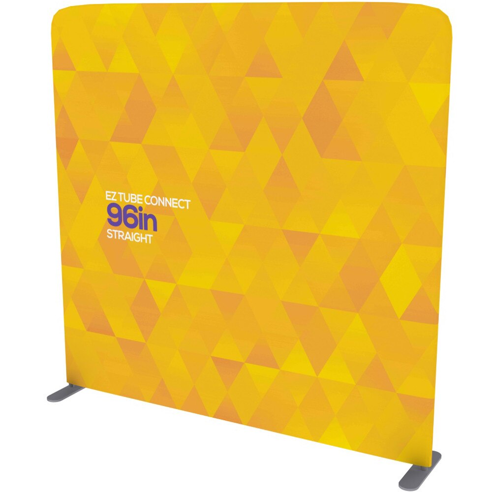 8ft EZ Tube Connect Non Backlit Single Frame — Single Sided Graphic Package